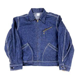 VTG 60s Lee 91-B Sanforized Denim Jacket Full-Zip